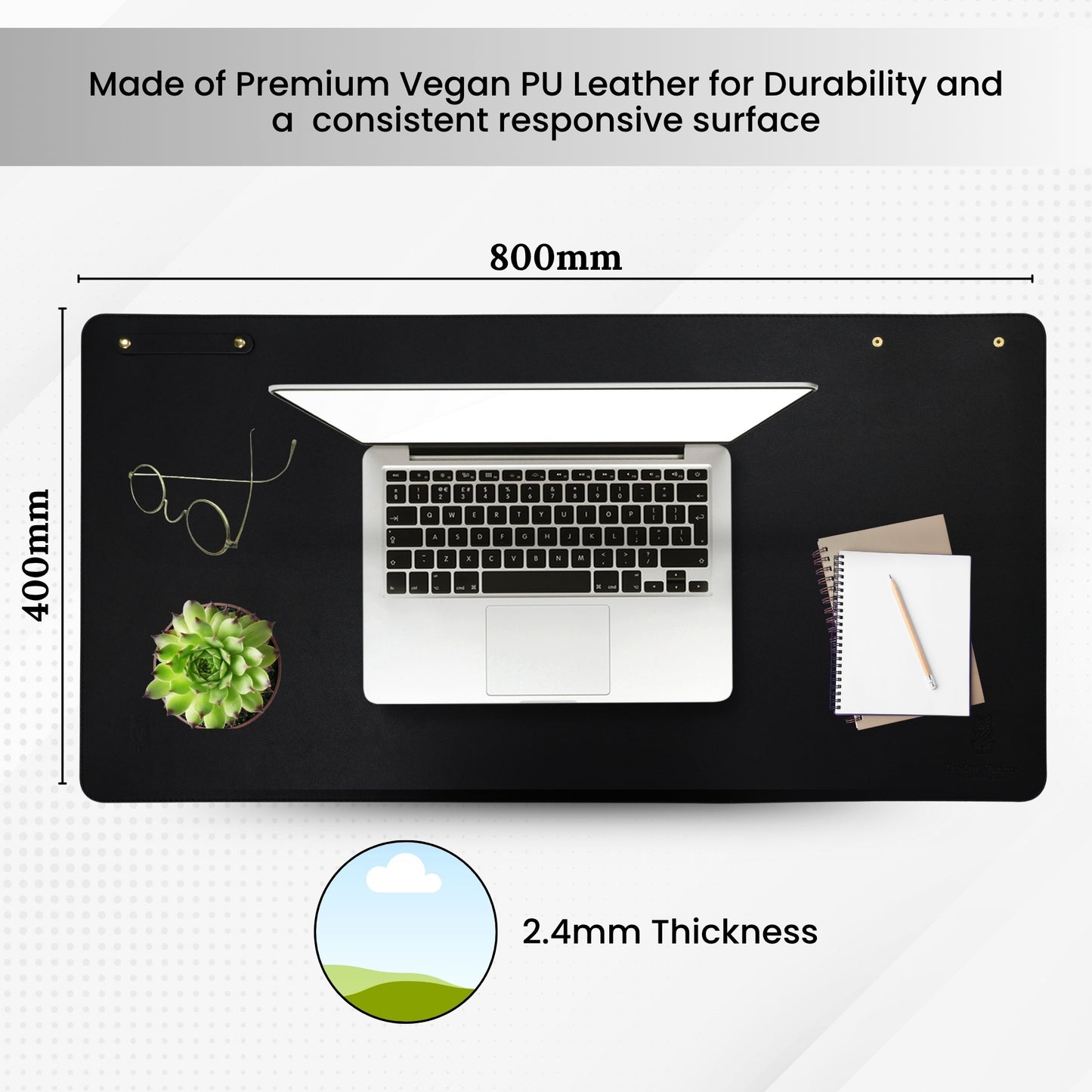 PU Leather Desktop Pad