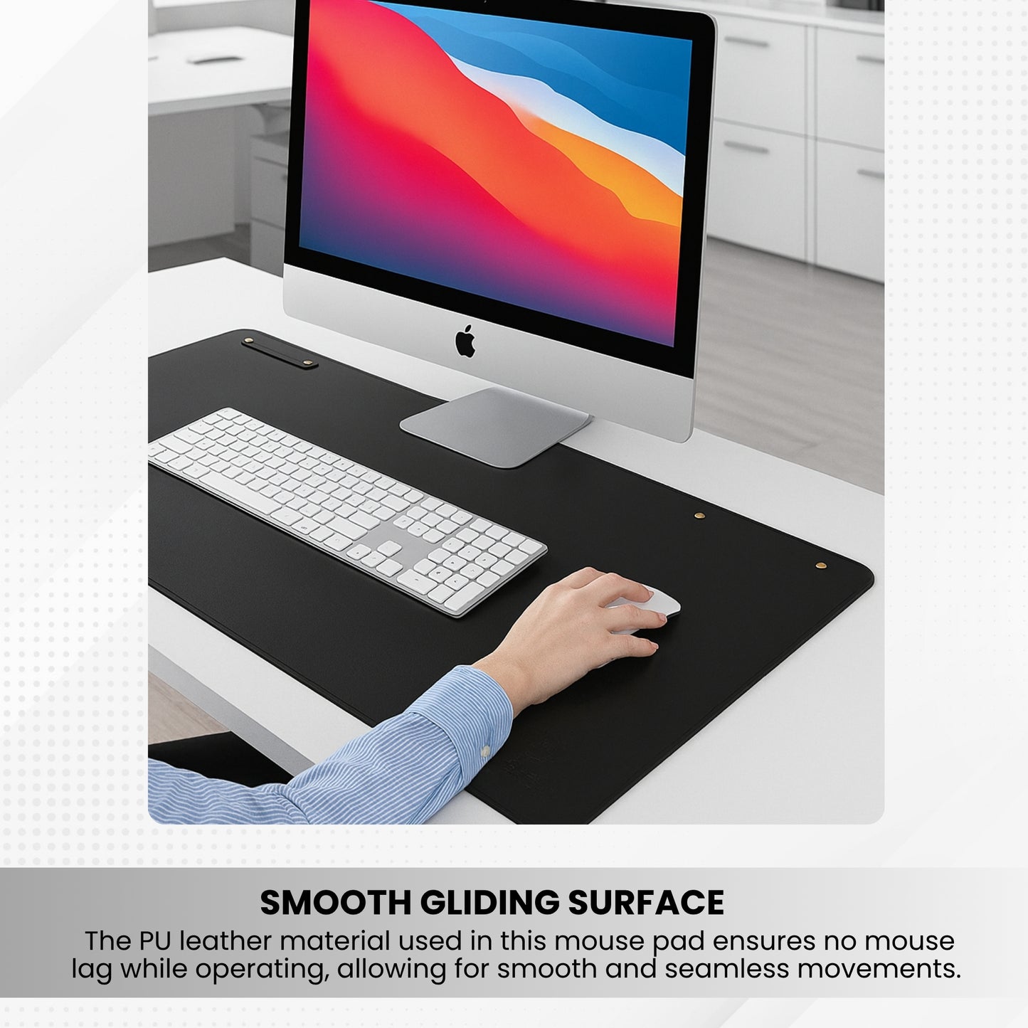 PU Leather Desktop Pad