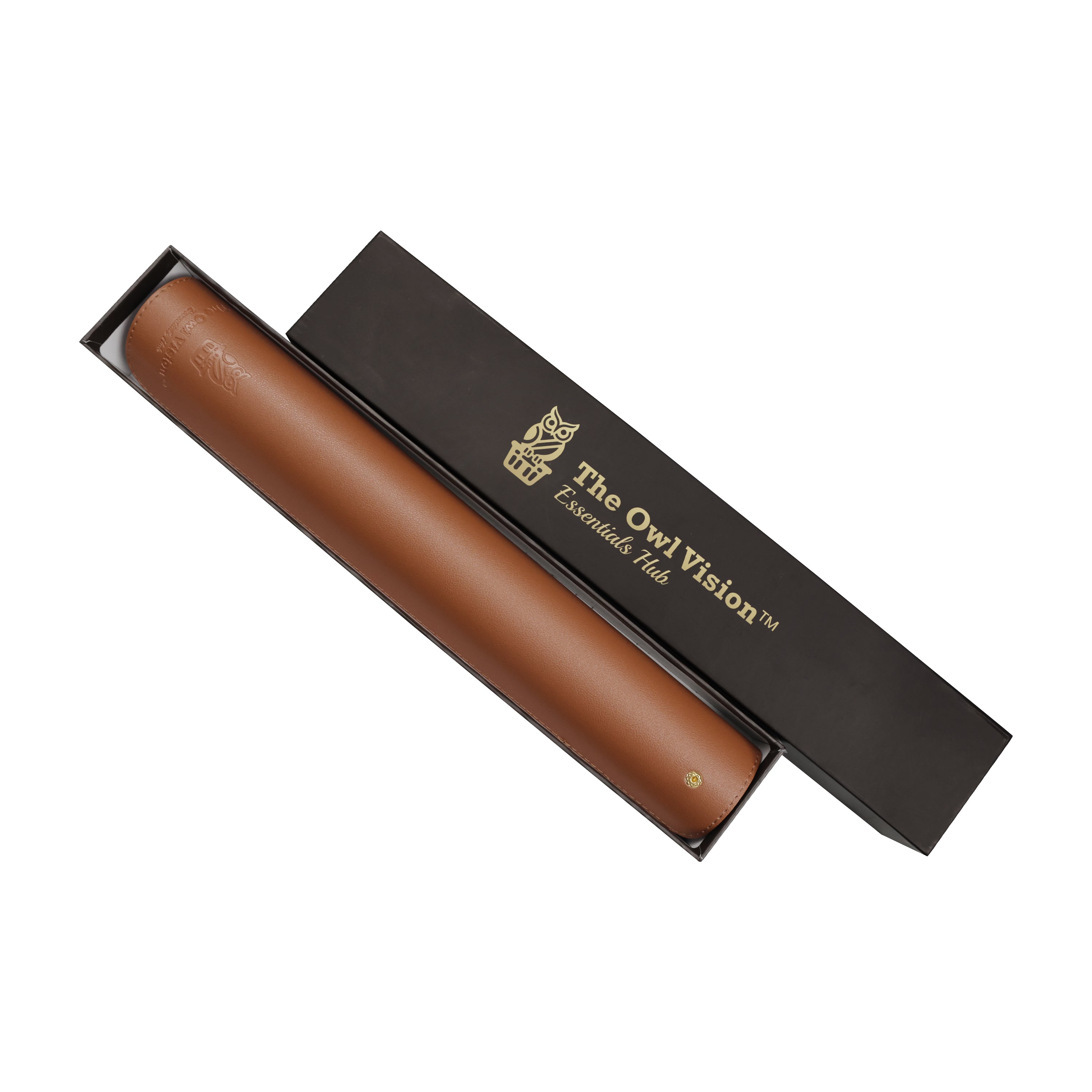 Vegan PU Leather Desk Mat – Reversible Dual-Tone Waterproof Office Table Mat, Non-Slip Large Mouse Pad for Laptop, Keyboard & Gaming (80x40 cm) | Premium Packing Box Included